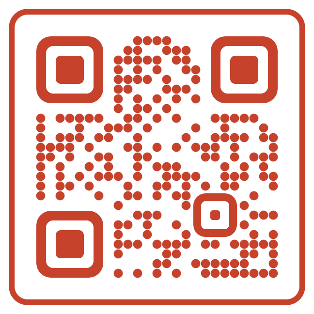 QR code that opens https://kaketa.jp/, in seal red